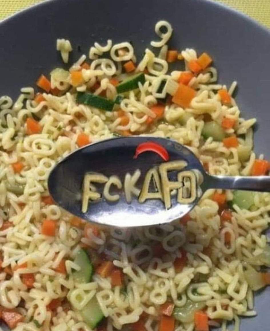 Bei Edeka gibt's ne tolle Buchstaben-Suppe 💪💪💪🥳😎