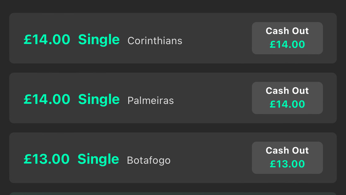 mousebets's tweet image. Highest scoring team in #Brazil 🇧🇷 this weekend. 19, 11 and 8.5 odds. 💪🏻