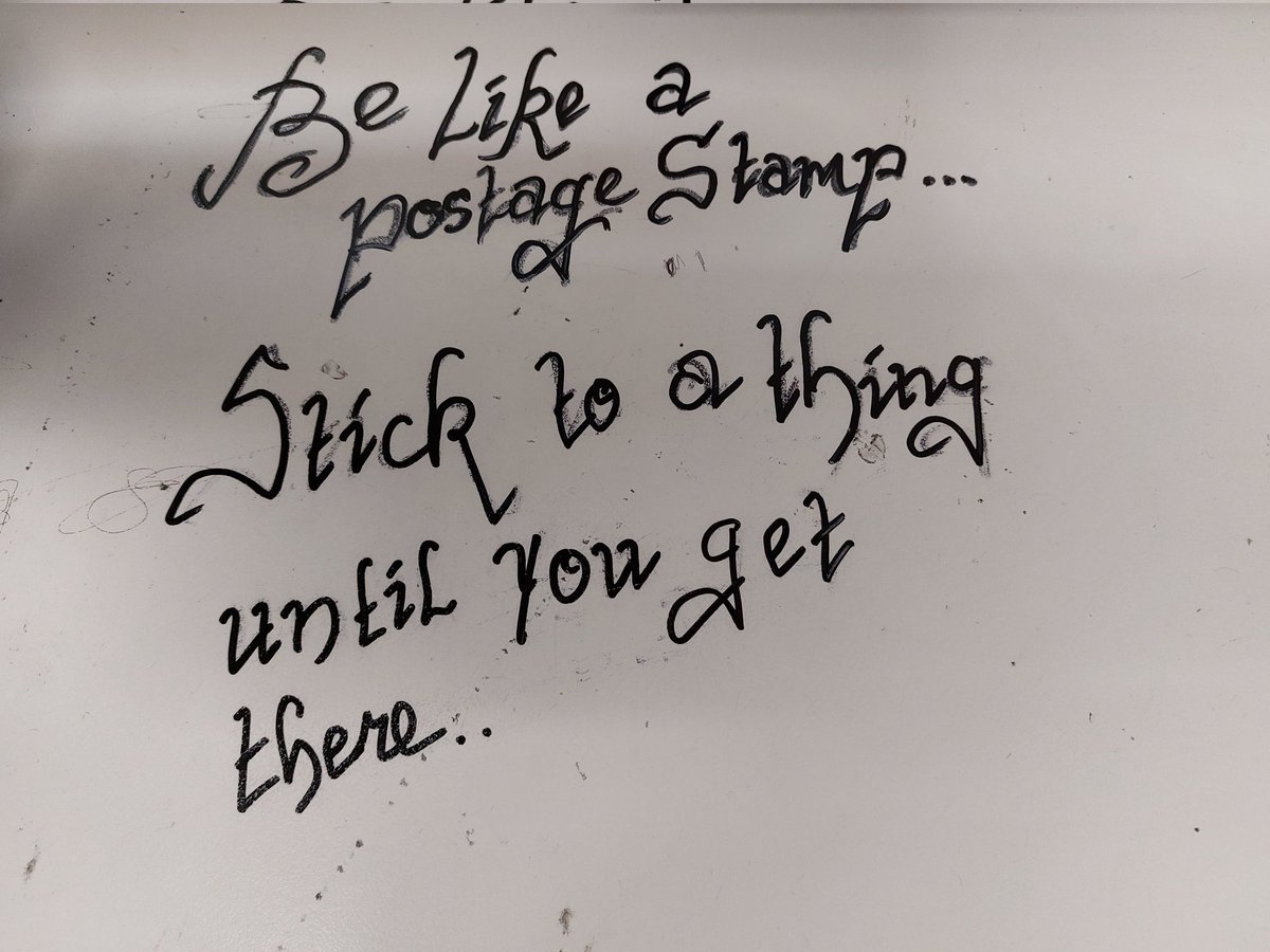 Great advice written next to my local post office counter 😀