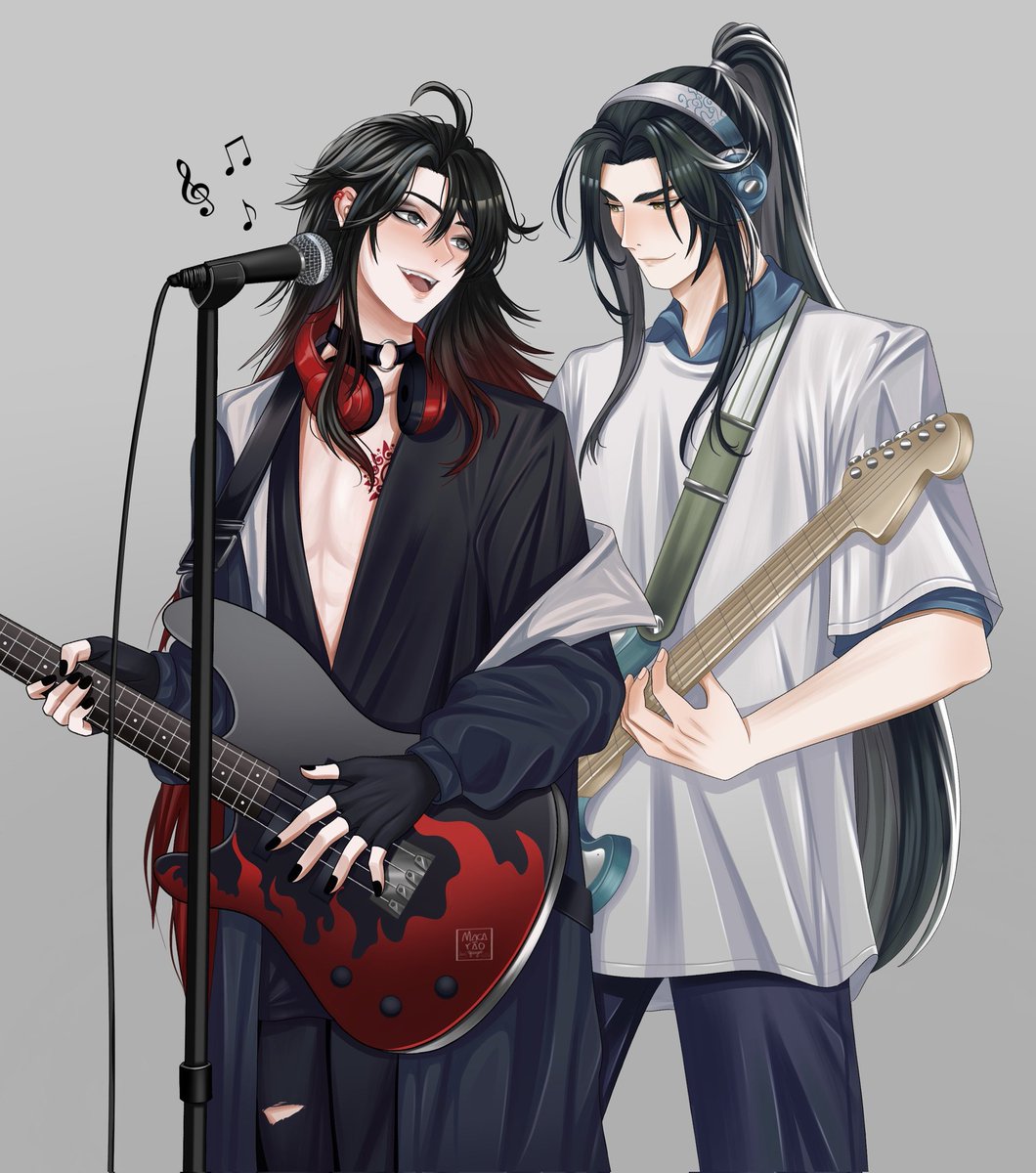 Wangxian, love and rock'n'roll 
💙🎸❤️#MDZS