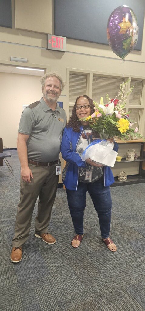Congratulations to Mrs. Marisol Gordon! She has been selected as Apopka High School's Support Person of the Year for the 24-25 school year! Thank you Mrs. Gordon for all your dedication to our school. 🦅