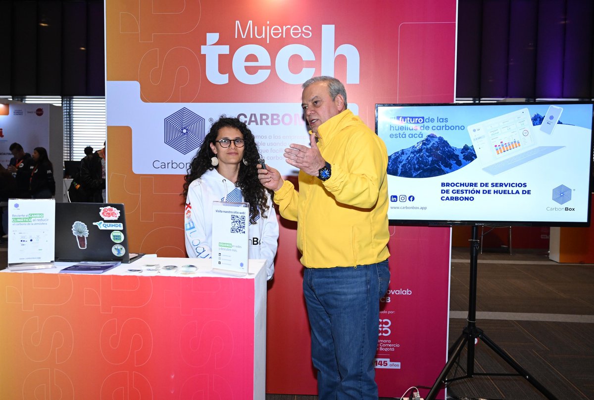 camaracomerbog's tweet photo. #Hoy | Último día del #GofestCCB. Aún estás a tiempo de asistir para conectar, aprender, crecer y crear en un ecosistema de emprendimiento e innovación que crece continuamente. ¡Te esperamos en @AgoraBogota! https://t.co/ofXinic2CG