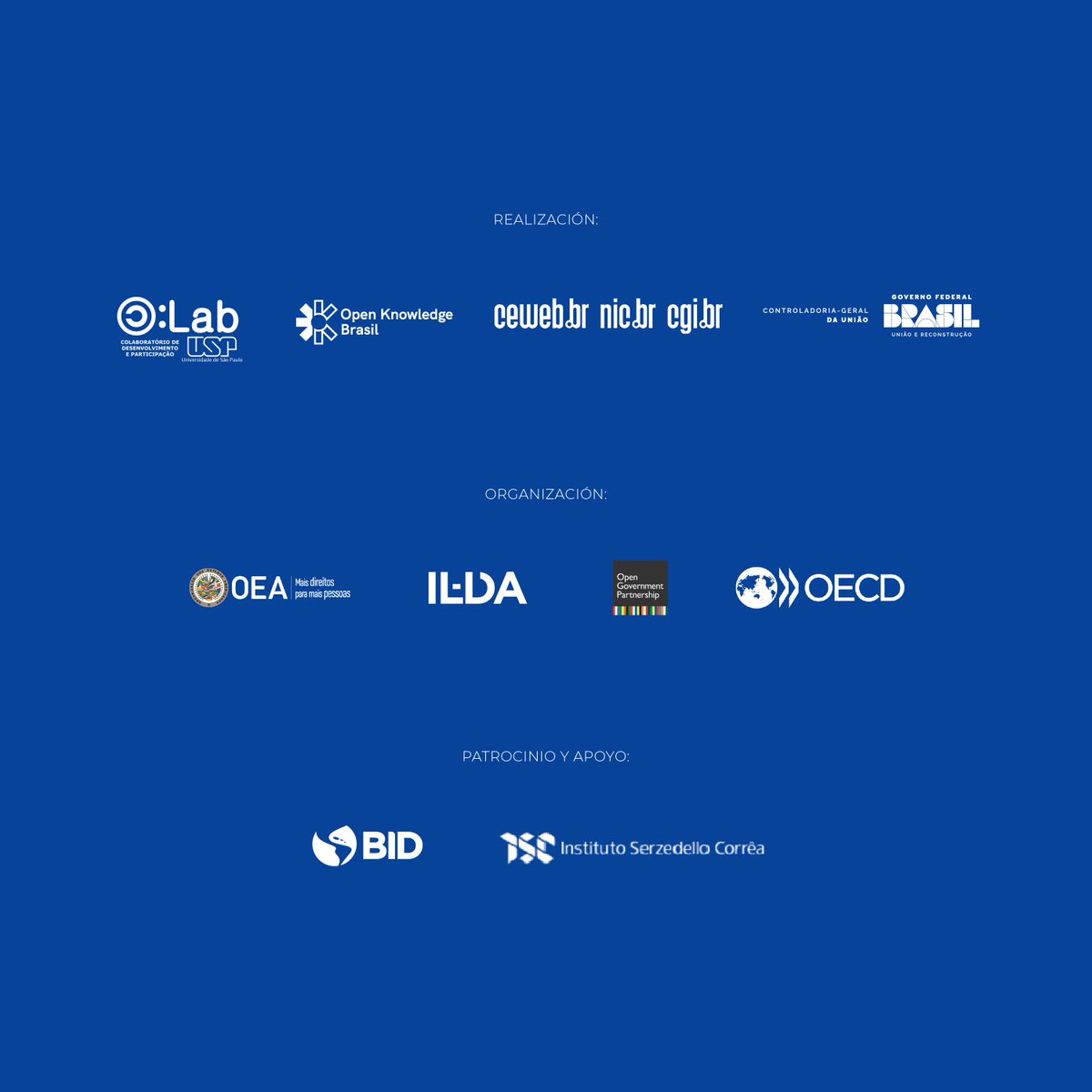 🌟 ¡El #AméricaAbierta está imperdible, y es gracias a esta programación!

🌐 Los 5 ejes de la programación están dedicados a eventos nacionales e internacionales, que reunirán a especialistas, gobiernos, activistas, organizaciones y otros del 3 al 6 de diciembre en Brasilia.