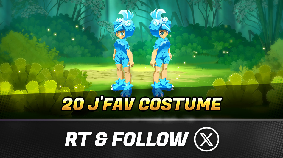 WAKFU_EN's tweet photo. 🎉 #WAKFU is throwing a party this weekend at the #AnkamaConvention!
 
🎁 To celebrate, we’re giving away 20 J'Fav costumes!
 
🎫 To enter, follow @WAKFU_EN, retweet this post, and comment with your Ankama#1234 nickname.
 
📆 The winners will be drawn on September 5. https://t.co/mNGQ08OAzU