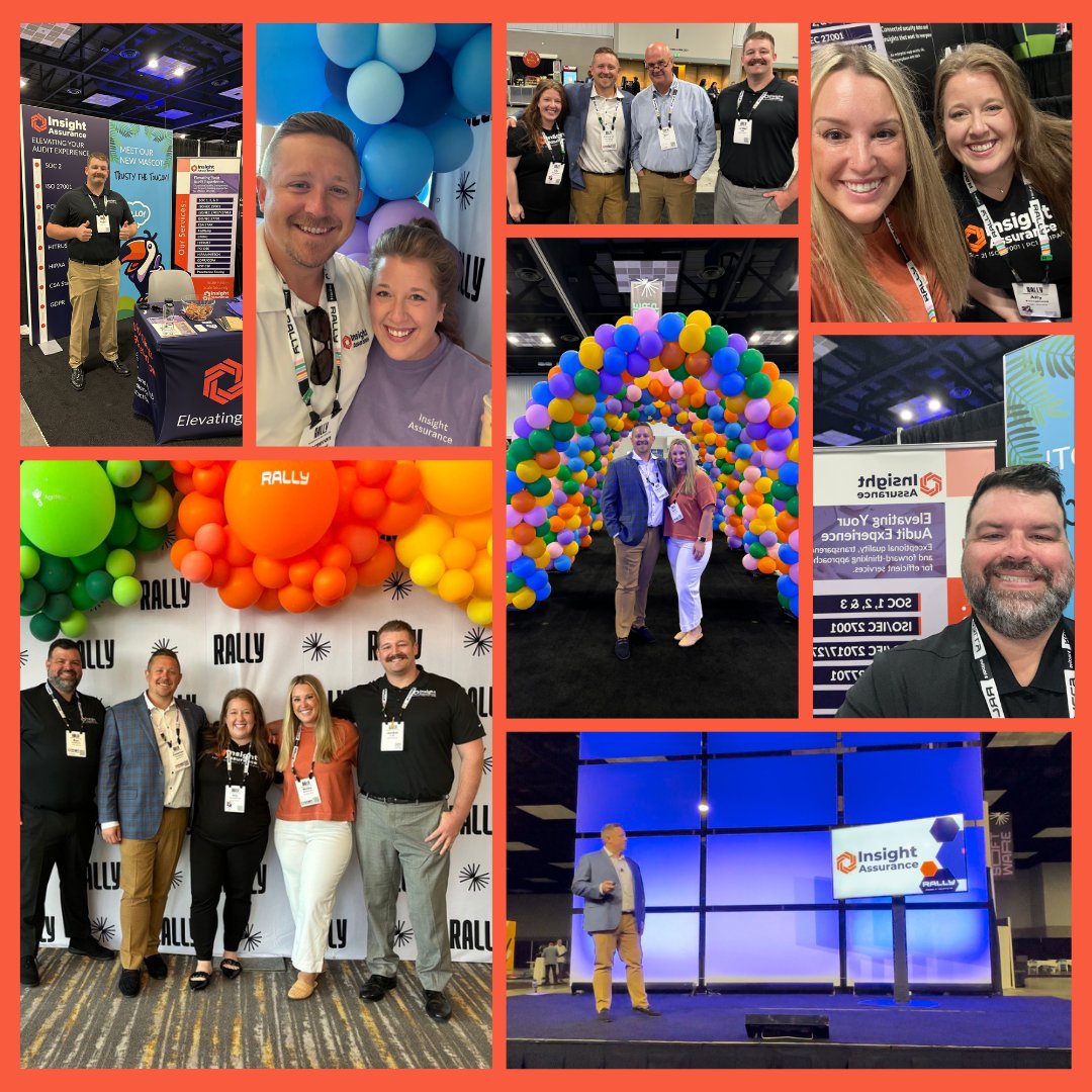 What an incredible experience at the Rally Innovation Conference! 🎉A big thank you to the organizers and everyone who stopped by Booth 10/63—your enthusiasm and insights made it all worthwhile! 
🚀Let’s connect! 📞 Contact us: hubs.ly/Q02N9vrQ0
#InsightAssurance