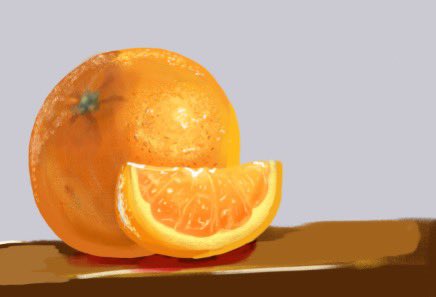 LilyPaw_Art's tweet image. Trying to remember to stop neglecting this account. Have some fruit. #artstudy #practice #fruitstudy #photoshop #digitalpainting