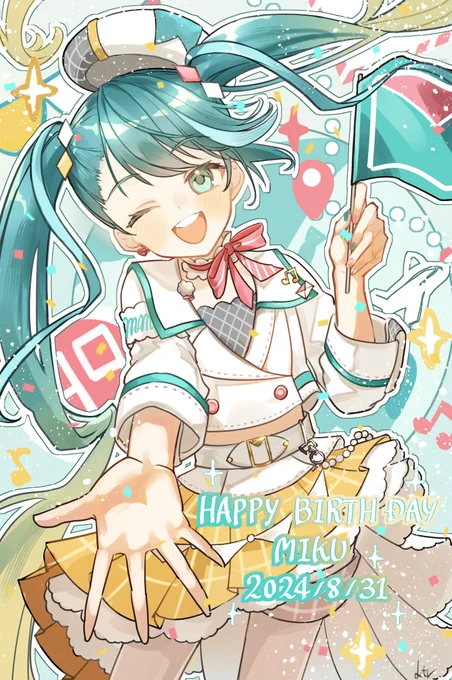 おめでとう～ #初音ミク誕生祭2024