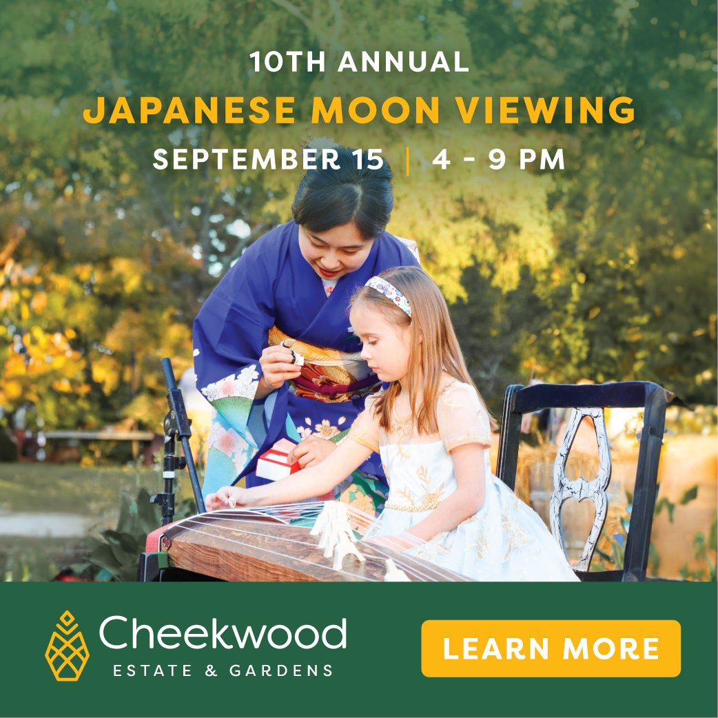 Save the Date! Otsukimi, the 10th Annual Japanese Moon Viewing festival will take place September 15 in partnership with the Consulate General of Japan and Japan American Society of Tennessee. 

Learn More: l8r.it/Pziq

Sponsored by @nissanusa
Supported by Mitsui &amp; Co