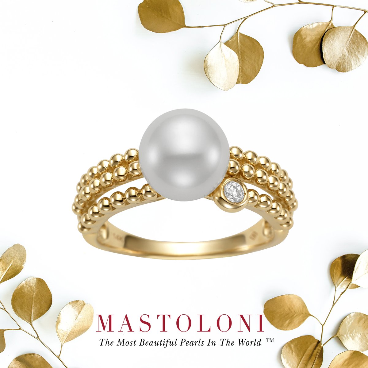 MastoloniPearls's tweet photo. Classic sophistication sells itself in the white freshwater pearl, beaded texture, and single diamond bezel of this #MastoloniPearls ring. ✨ Contact your sales rep or our New York office to place an order. SKU: G23022R #B2BJewelry #FineJewelry #PearlRing #Pearls https://t.co/HXlM4fYzHy