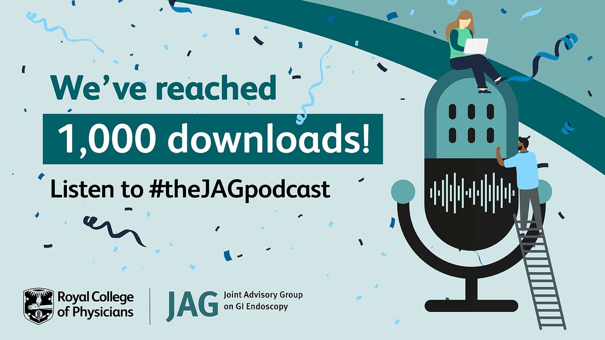 Looking to learn more about the JAG programme?

Listen to the JAG podcast now!

✔️Quality &amp; Safety
✔️Decon &amp; Environment
✔️NED
✔️JETS Workforce
✔️Green Endoscopy

🎧Listen here open.spotify.com/show/47PXuhtfJ…