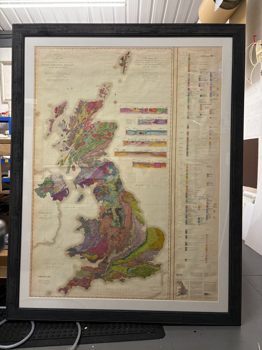 First4frames's tweet image. This week's creative projects at First4Frames were all about precision and artistry! We framed a large map, giving it the perfect display it deserves. We also stretched canvases and framed them in sleek black Tay frames, adding a touch of elegance to the artwork.