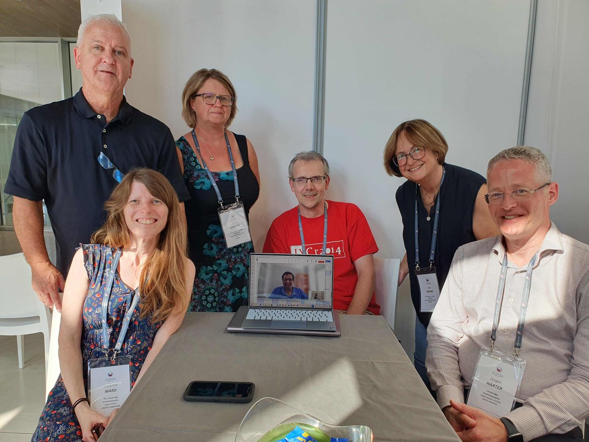 ccdc_cambridge's tweet image. 🙌We had a great time at #ECM34 including meeting with the ICSD/@FIZKarlsruhe and @icddicdd teams. We discussed the integrity of published #structuraldata and explored new ideas to keep working together for the benefit of the scientific community.

#Collaboration