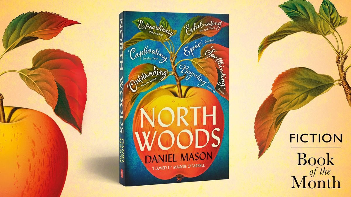 Buried secrets, inevitable fates, madness, dreams and hope... Exploring the countless ways in which the past lives on in nature, memory, language and the human heart, our Fiction Book of the Month is Daniel Mason's NORTH WOODS: exyu.short.gy/K0aj0V #WBOTM
