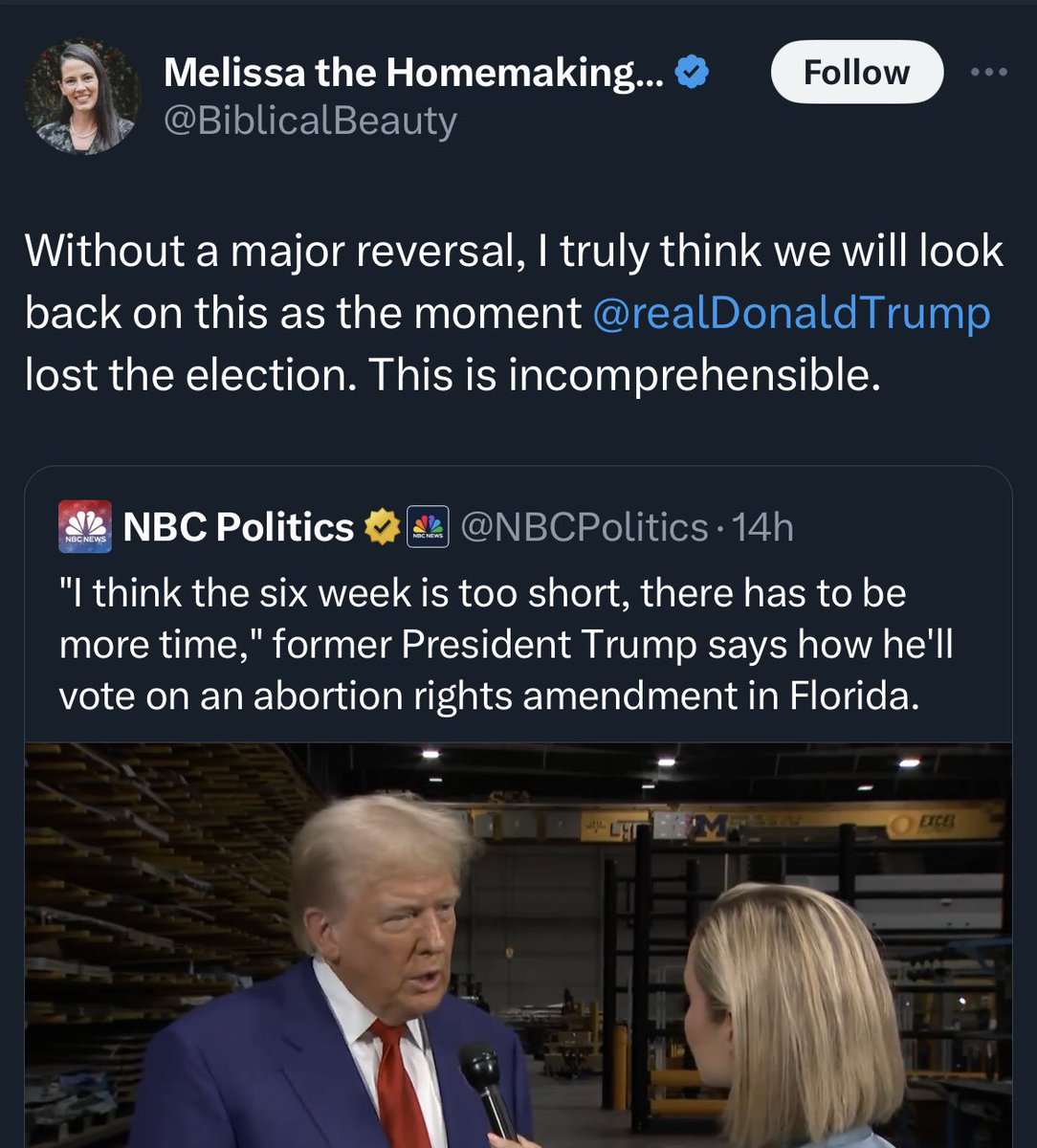 Trump just lost the election.