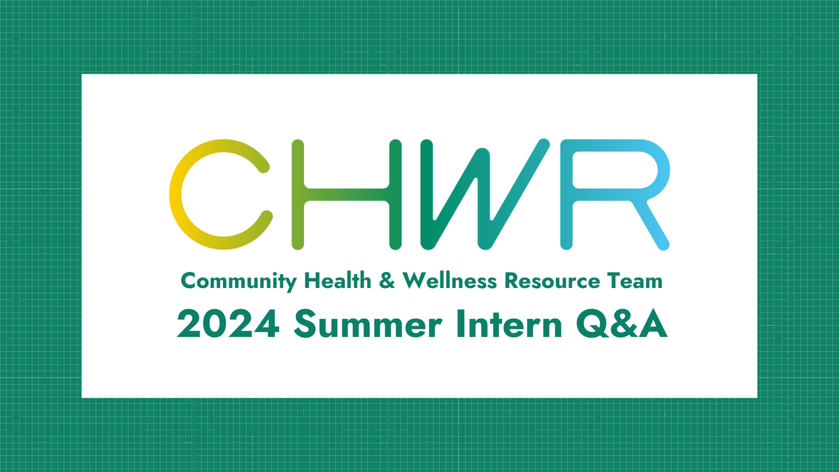 This summer, the Community Health &amp; Wellness Resource Team welcomed two interns to support our work. Watch our 2024 Summer Intern Q&amp;A to learn about their work with us! Thank you to the Ward Memorial Fund's donors for supporting our internship program! tinyurl.com/4u4h8bee