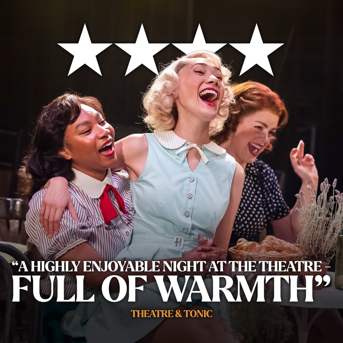 Not long left to see THE BAKER’S WIFE🥐

HURRY - FINAL WEEKS BOOKING NOW:
🎟️: bit.ly/the-bakers-wife