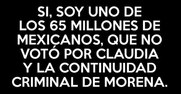 CitlaCarvajaI's tweet photo. Yo sigo en pie de Lucha por nuestro México 🇲🇽
👇
NO PODEMOS RENDIRNOS👊

Alguien más?👇 https://t.co/7nvIBieQZ1
