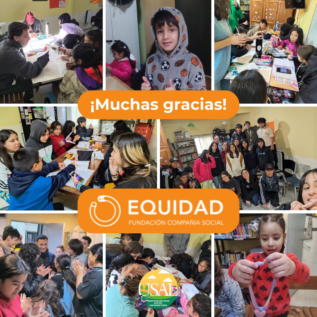 Queremos expresar nuestro agradecimiento a la Fundación Equidad por su labor en la refacción de las computadoras donadas por la USAL🌍💻 
#FundaciónEquidad #ResponsabilidadSocial #InclusiónDigital #Sostenibilidad #USAL