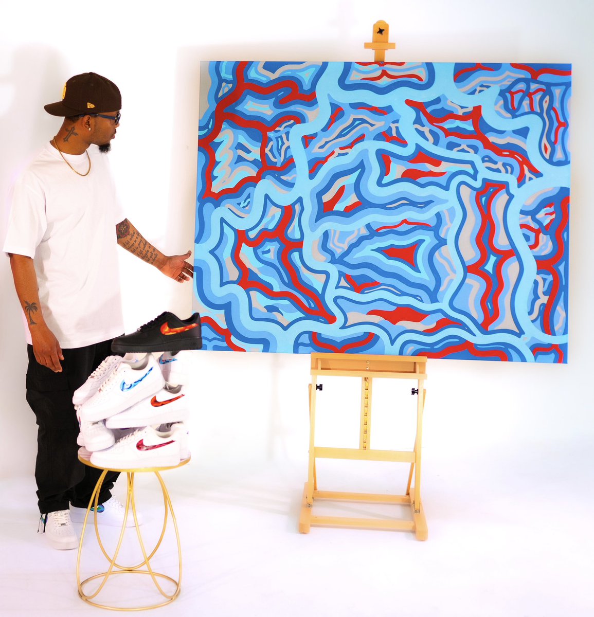 WavesByOshea's tweet image. A preview of “Sad Banker Boy” Created by Yourz Truly.
This painting will be available soon.
TheEverydayFresh.com