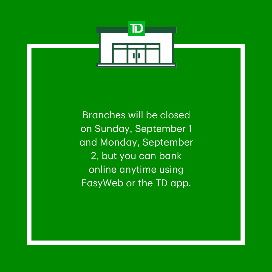 It’s the last long weekend of the summer, are you ready for it? Happy Labour Day!