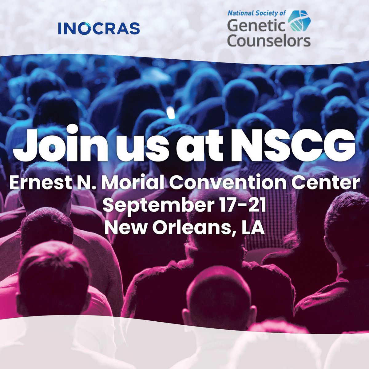 We're gearing up for NSCG! Join us from September 17-21 to learn more about key advancements in genetic counseling to provide education and better serve patients and build community. We hope to see you there! Learn more. nsgc.org/conference