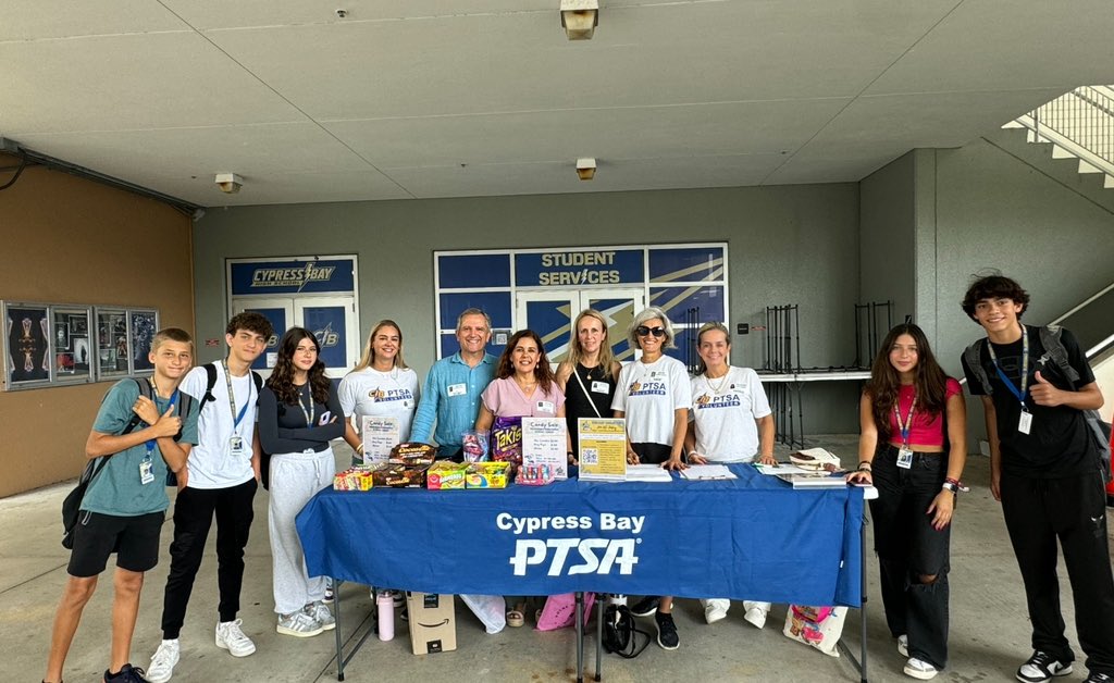 We love and appreciate our amazing PTSA! 💛💙⚡️#CBFamily