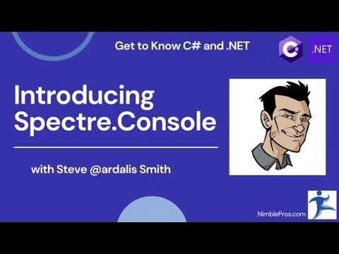 nimblepros's tweet photo. Want to make more beautiful and useful console apps? @ardalis shares how to do this with Spectre.Console. Check out this video: https://t.co/gPWaGSt5p9
#ConsoleApps #dotnet https://t.co/OFMF1CnygB