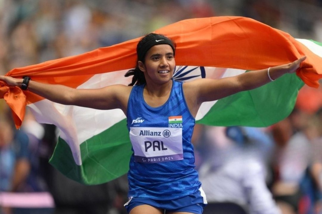 SiluvaM_'s tweet image. பாரா ஒலிம்பிக்ஸ் 100m ரன்னிங்ல இந்தியால மொத தடவையா Bronze மெடல் ஜெயிச்சுருக்காங்க ..
வாழ்த்துக்கள் ♥️♥️✨✨✨

#PreethiPal #Paralympics2024
