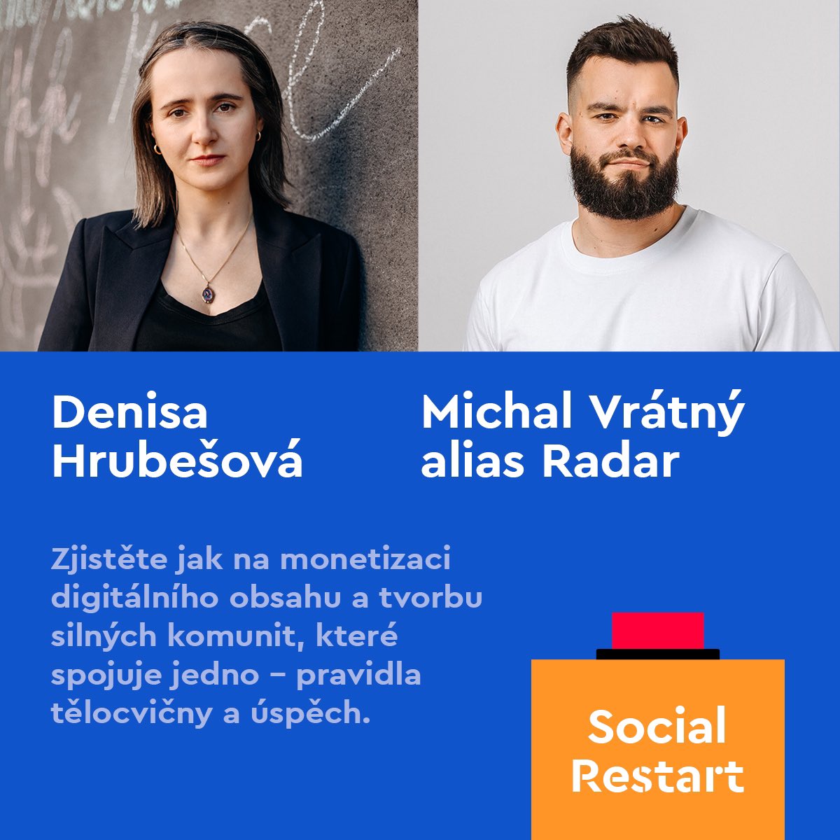 diseasezoe's tweet photo. 19. září budeme mít v rámci konference Social restart s @strejdaradar přednášku Prachy, železa a komunity. 

Doražte, že jo. https://t.co/qNz2tCrHrp