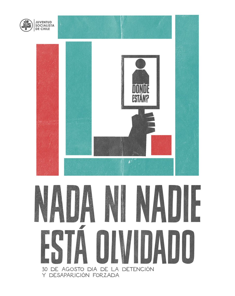 JS_Chile's tweet photo. 🌹 No son simplemente nombres en un memorial, fueron personas, madres, padres, hermanos, hijos, etc y sus familias aún necesitan saber dónde están.

🔸Por eso hoy se conmemora el día internacional de la detención y desaparición forzada.

🌹 Por todas las vidas que nos quitaron https://t.co/AmQ8T6tUvC