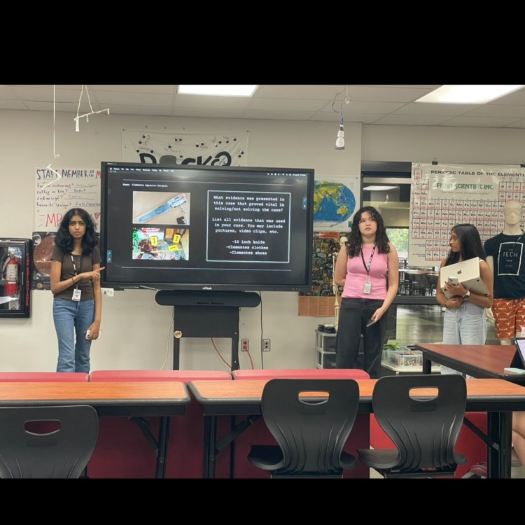 NewTechCoppell's tweet photo. Forensic Science Presentations! #InnocenceProject @newtechnetwork #NTHCLegacy #ORock https://t.co/5C0W0I9IcH
