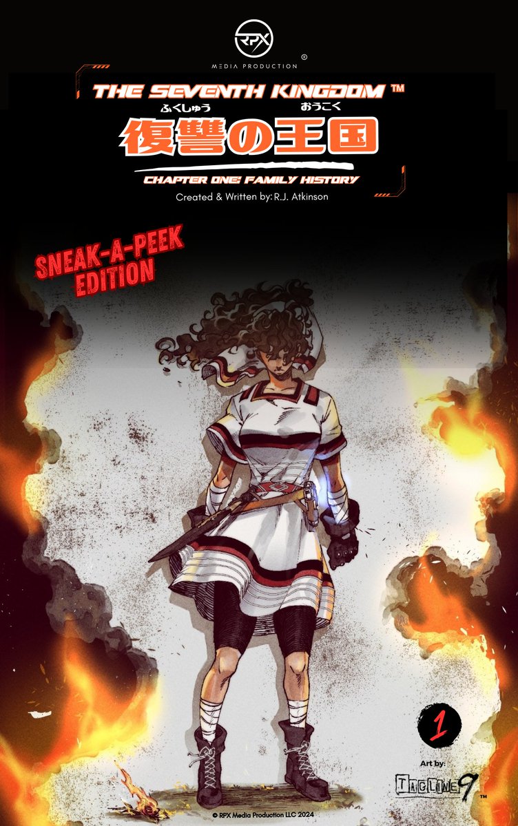 the_7th_kingdom's tweet photo. Fun fact: The Sneak-A-Peek edition cover art of T7K manga will always be different from the cover art of the official  full volume. #FridayVibes #LaborDay #animefight #t7kmanga #the7thkingdommanga https://t.co/eVtu1gFgTg