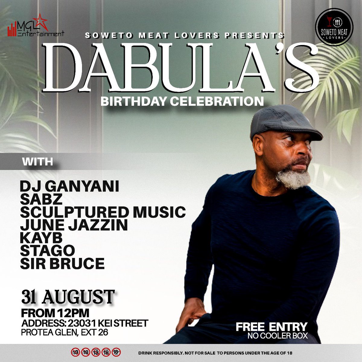 DjGanyani's tweet photo. My Weekend Gig Guide As We Welcome Spring In Style🕺🏾💃🏼
#springresidency
#mogodumonday
#djganyaniandsomefriends
#togetherwecanstand https://t.co/c9Ax6ZXgEB
