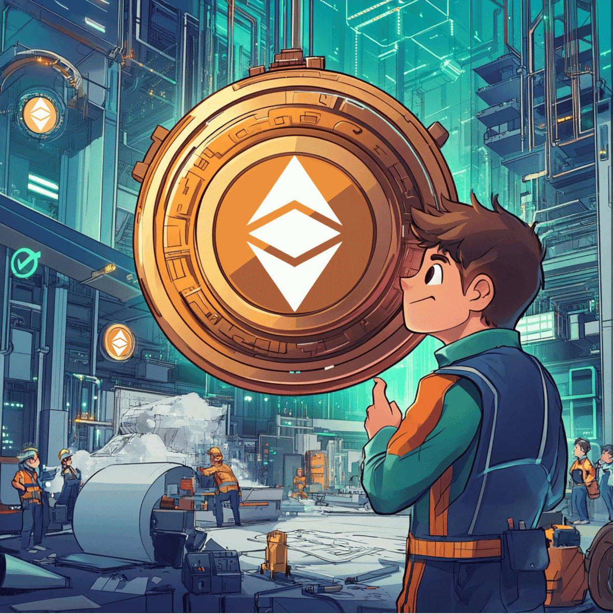 Thinking about $ETC like... ‘What if we just kept building while some are caught up in the hype?’ 🤔🚀 
#ETC = #ETH + #BTC = #PoW + #EVM
#EthereumClassic #Crypto