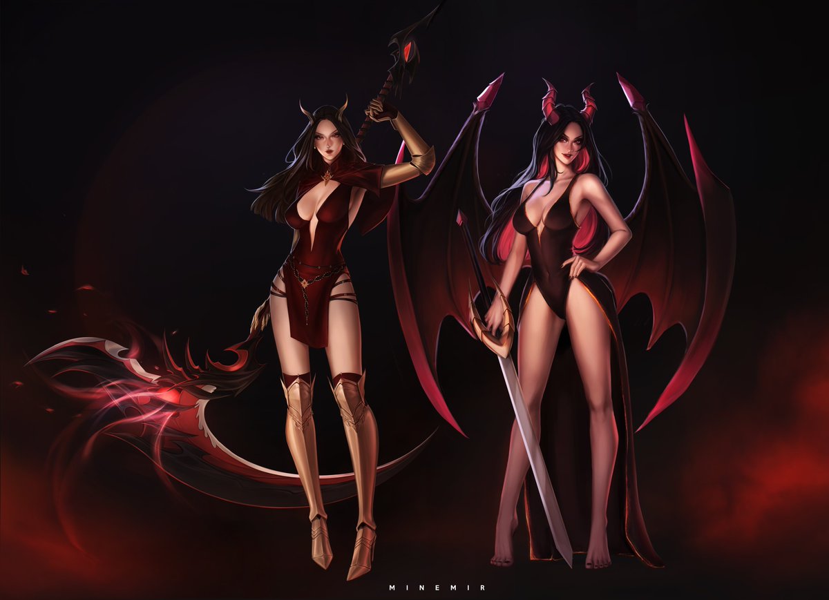 Minemir_'s tweet image. It will cost you $0 to RT my work 🖤