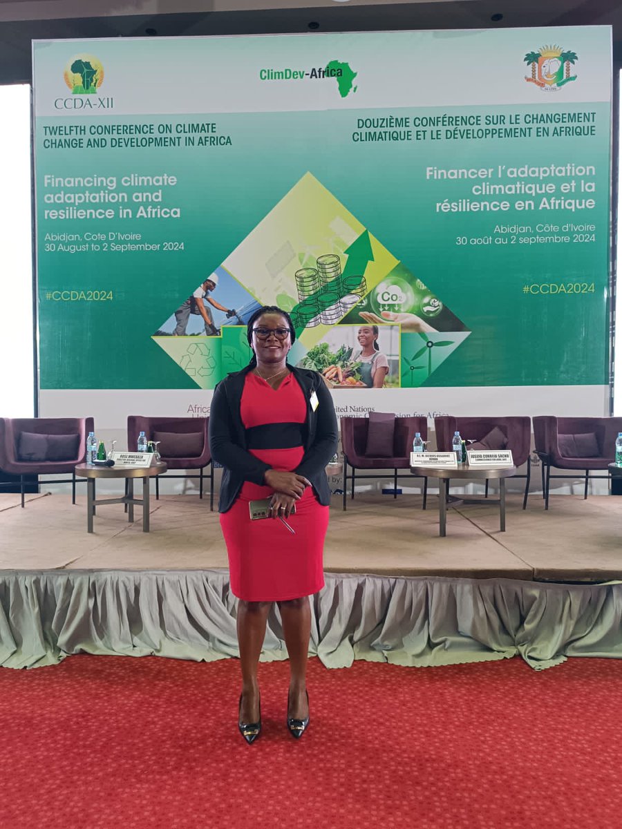 Humbled to participate in the 12th Conference on Climate change and Development in Africa and share moments with these Hon. Members of Parliament from the <a href="/EA_Bunge/">EALA</a> our climate champions <a href="/AmonginJ/">JACQUILINE AMONGIN</a> and <a href="/ckrwiva/">Caroline Rwivanga</a> <a href="/ACTAlliance/">ACT Alliance</a> <a href="/KennyRache11739/">Rachel Goodluck Kenny</a>