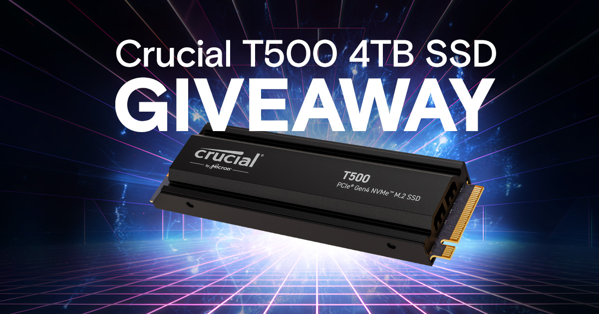 Double it and give it to the next person...or yourself. The Crucial T500 SSD is now available in double it's previous capacity, and we're giving away four.

How to win 👉 Comment telling us what game you'd download first with the extra storage in your PS5: crucial.gg/T5004TBgvwy