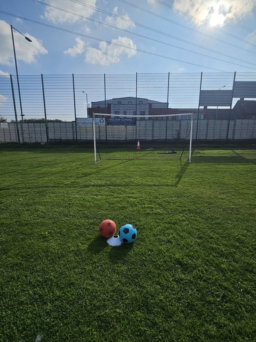 We're ready for Junior Fun Night... and what fantastic weather we have! ☀️