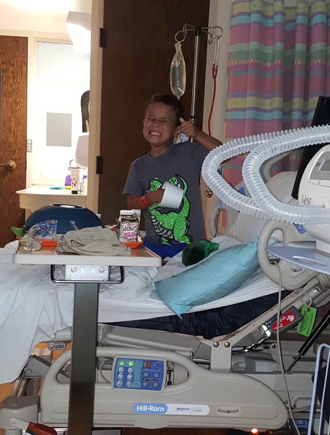 Bray will always be my HERO. 

From being continually hospitalized with Cystic Fibrosis as young child to becoming the 12yo athlete he is today. 

Hasn’t been easy.  He’s been a research patient his entire life.  

Thanks to his hard work and Trikafta, he’s going to beat this.