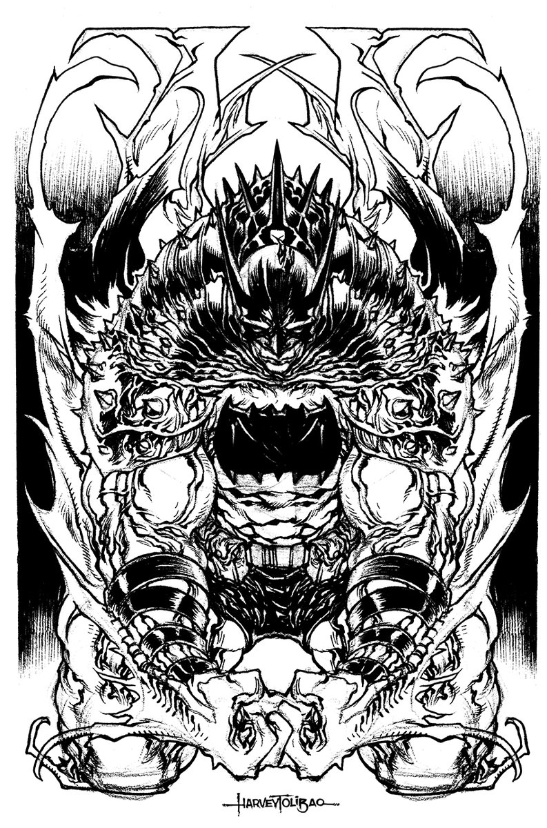 harveytolibao's tweet image. ...its a different batman, just doing a concepts
of what if i do a version of @Ssnyder1835 absolute
batman.
#Batman #AbsoluteBatman