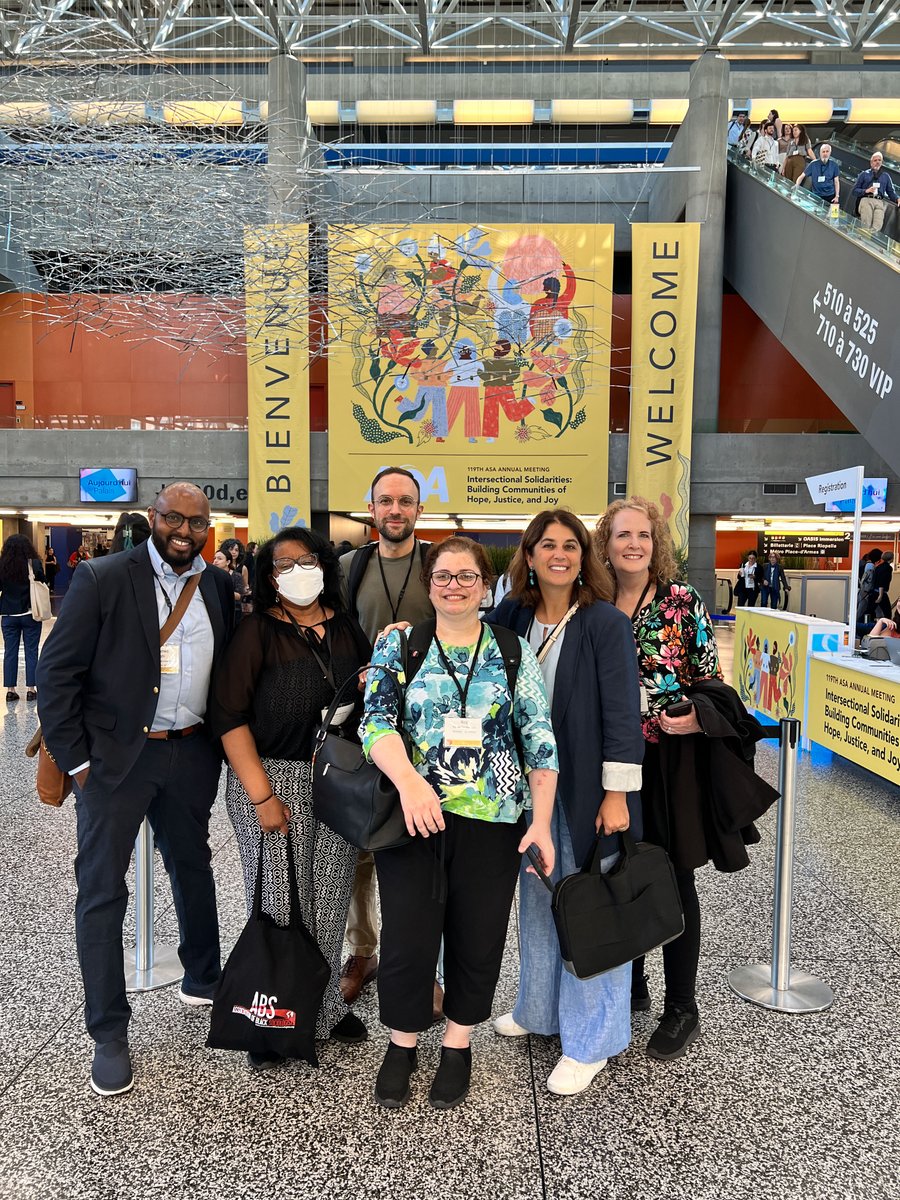 Dr. Darina Lepadatu and the Ph.D. in International Conflict Management students Mohamed Hashi, Rita Kettani and Tiffany Layden, M.Ed., SHRM-SCP presented their research at the American Sociological Association annual meeting in Montreal, Canada. 
#ConflictManagement #KSU