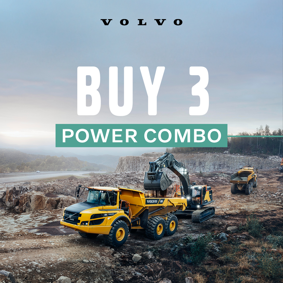 VolvoCES's tweet image. Now through September, get rates as low as 0% for 48 months or 1.49% for 60 months when you purchase a combo of three powerful Volvo machines that move more at a lower cost per ton. 
*Terms and conditions apply.

#Volvoces #ConstructionFinancing #ConstructionEquipment