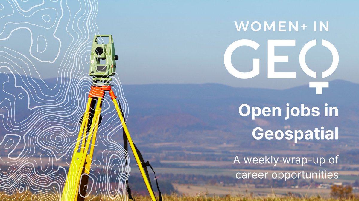 geospatialwomen's tweet photo. Our weekly jobs wrap-up is here! Head on over to our LinkedIn account to see what opportunities the community has gathered over the past week.
Check it out here: https://t.co/9Ai3agoLlC
#GeospatialJobs #GIS #Geospatial https://t.co/w0uIxI3QHu