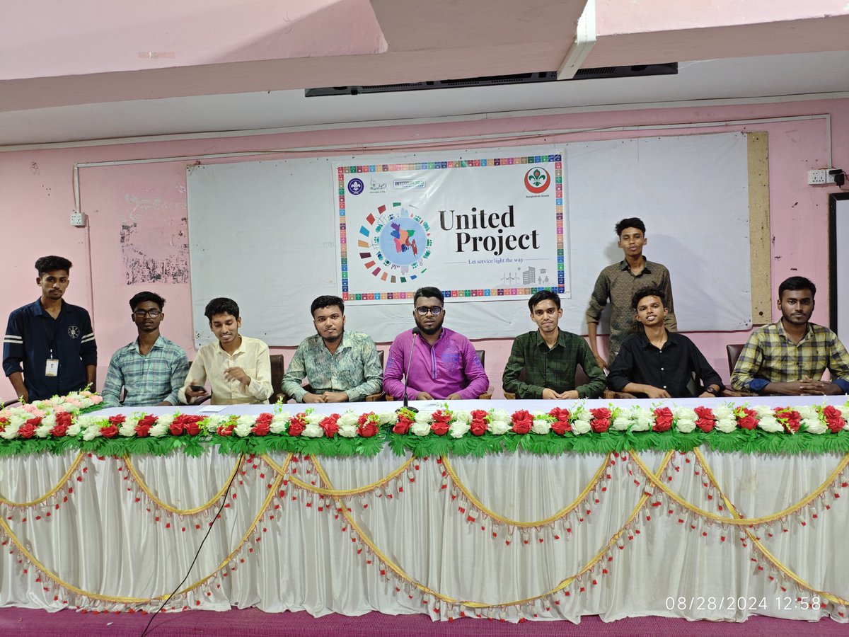 unitedprojectbd's tweet photo. Alhamdulillah, a quiz competition was organized with the students of Sylhet Polytechnic Institute today under the initiative of 'United Project'. Where students are able to develop their skills through exams.
#unitedproject.bd
#SDGs #wosm
#scout #earthtribe
#bangladeshscouts https://t.co/tmJp6Izffe