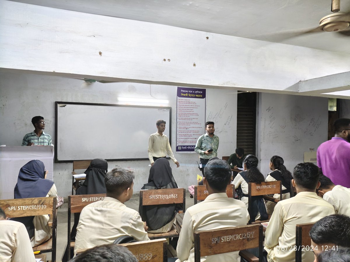 unitedprojectbd's tweet photo. Alhamdulillah, a quiz competition was organized with the students of Sylhet Polytechnic Institute today under the initiative of 'United Project'. Where students are able to develop their skills through exams.
#unitedproject.bd
#SDGs #wosm
#scout #earthtribe
#bangladeshscouts https://t.co/tmJp6Izffe