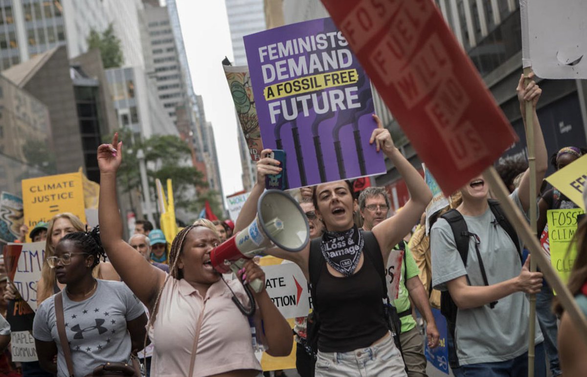 The coming months offer crucial opportunities for a radical transformation in our social, economic, and political systems!

GLOBAL WEEK OF ACTION ➡️ 13-20 September worldwide! 

#PayUP joins forces with the global fight to #EndFossilFuels! 🌏🌱💪🏽

#FeministClimateJustice