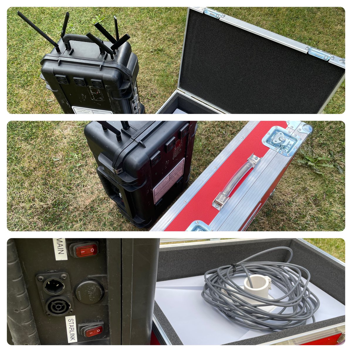 This is our new Third Generation Starlink setup, it includes our Peplink system to give a high quality bonded connection
 #livetv #liveEvents #connectivity #4G #5G #KaSat #starlink #bonding #livebroadcasting #ip #events  #OB   #shows #internet #wifi #eventwifi #corporateevents