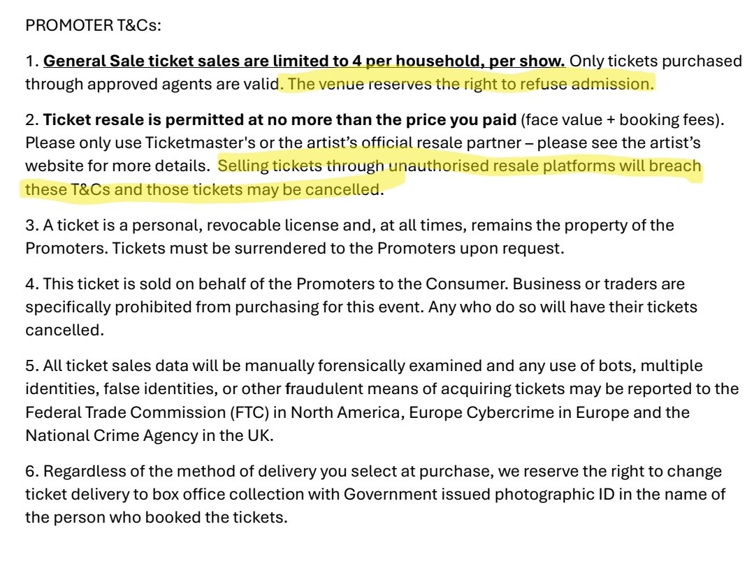 KeepOnMoshing's tweet image. Important reminder to all! Do not buy tickets from the unscrupulous  secondary sites at inflated prices. Tickets being sold on these sites will (hopefully) be cancelled!
Only buy from the authorised vendors and secondary sites.
#OasisLive25
@oasis