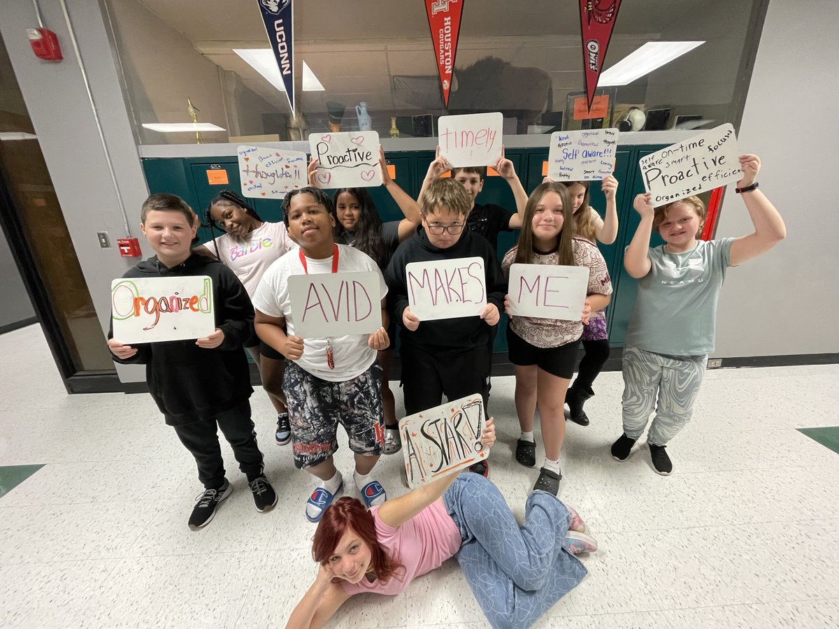 isd_avid's tweet photo. Students at @BridgerMiddle6 celebrated #AVIDImpact Day by sharing how AVID helps them succeed in school and beyond.  @AVID4College @ISDSchools https://t.co/2lVs6gQ806