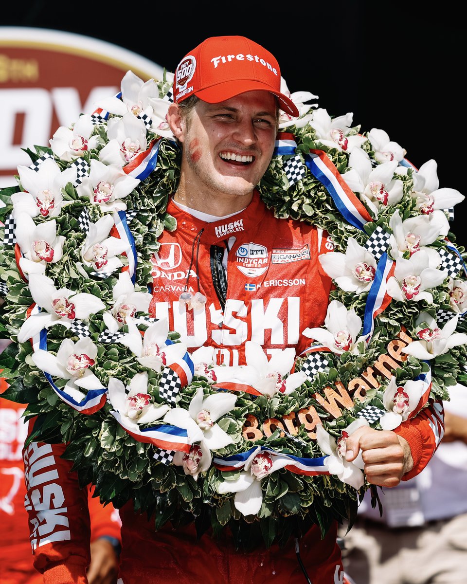 IMS's tweet photo. Happy Birthday, @Ericsson_Marcus! 🥳

Repost to celebrate the 2022 #Indy500 winner! https://t.co/RL4BFf8g0X